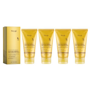 Hoygi ขมิ้น Collagen Peel-Off Mask Brightening Exfoliating Pore Minimizing สําหรับทุกสภาพผิว Sensitive แห้งผิวมัน