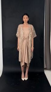 CEVORE - Dilara Brokat Set - Setelan Brukat Lebaran - Skirt Outer Set Wanita