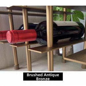 Minimalist Aluminum Wine Rack