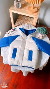 ÁO PHAO PHỐI TAY ẤM ÁP CHO BÉ