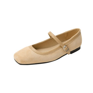 Comfortable Flat Bottom Mary Jane Shoes French Vintage Ballet Style Womens Footwear Ideal for Spring Matching Skirts And Maids