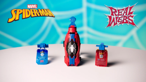 Marvel Spider-Man Real Webs Ultimate Web Blaster 2-in-1 Role Play Toy Super Hero Toys for Kids Ages 5+
