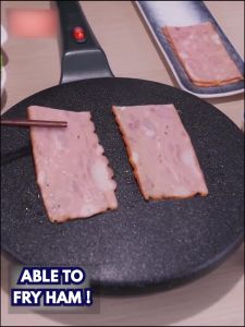 LOJ Premium Non-Stick Electric Crepe Maker 20cm with 700W High-Power & Quick Heating