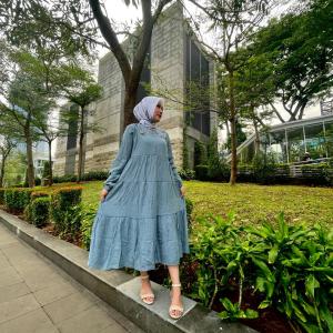 MIDI DRESS BAHAN KATUN IMPORT / MIDI DRESS WANITA KEKINIAN / DRESS TERBARU 2024 VIRAL / MIDI DRESS BAHAN KATUN POLOS / DRESS KONDANGAN WANITA / MIDI DRESS WANITA POLOS / TUNIK DRESS WANITA KOREA IMPORT