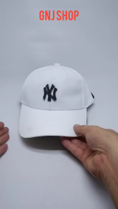 Topi baseball golf tpnymlb logo plat besi import full tag free box