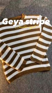 ALEA/GEYA Atasan Baju Rajut Wanita Lengan Panjang Oblong Premium Tebal Korean Style Terbaru OOTD