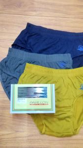 3 PCS Celana Dalam Pria Bahan KATUN Adem Polos Celana Sempak Pria Papillon