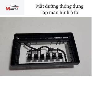 Mặt Dưỡng 9 Inch Lắp Màn Hình Android Ô Tô – Form Chuẩn Không Cắt Chế Nhựa ABS Bền Đẹp Tương Thích Nhiều Dòng Xe