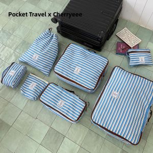 KOUDAILVXING | Waterproof Travel Pouch for Organizing Clothes and Cosmetics