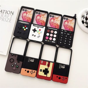 Creative Game Console Style Motorola Razr60Ultra Foldable Screen Phone Case 3D Relief Anti-Fall Shell Suitable for MOTO Razr 50 Ultra