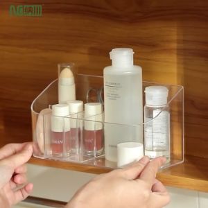 NACHUAN cosmetics transparent storage box mirror cabinet storage box beauty cabinet storage box jewelry storage cabinet table top sundries sorting box