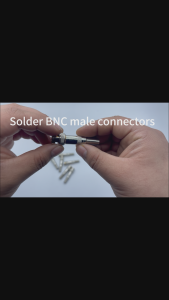 10pcs BNC/Q9 Durable Soldered Connectors for 75-3/4/5 Coaxial Cable Signal Transmission/ CCTV Security Systems/Camera Connection
