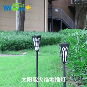 SXH  Solar Lawn Light Ground Stake Light Outdoor Waterproof Garden Light Landscape Villa Lawn Light