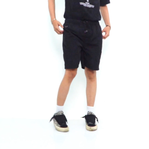 KUZI PROJECT - Celana Pendek Nylon - Delta - Black - Boardshort - Reguler fit