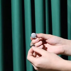 (2pcs/pair) Lightproof Magnetic Curtain Fixed Buckle Clips Button Nail Free Metal Curtain Detachable Adsorption Windproof