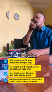 Sendifit Kapsul Obat Pelumas Tulang Dan Sendi Suplemen Penguat Sendi dan Tulang Sendi Kaku Susah Bergerak Nyeri Sendi Badan Pegal Linu Minyak Pelumas Tulang Sendi Lutut Penambah Kalsium Dan Atasi Cedera Tulang