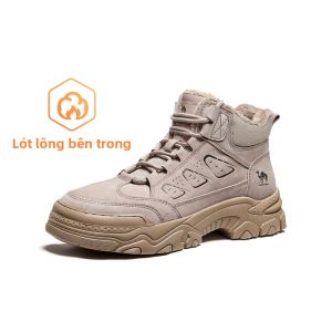 CAMEL | Giày Bốt Tăng Chiều Cao Phong Cách Làm Việc Cho Nam Mùa Xuân Thu