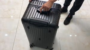 Aluminum Frame Large Capacity Five-Wheel Trolley Case 30-Inch Mens and Womens Luggage Brake Universal Wheel Password Travel Consignment Box