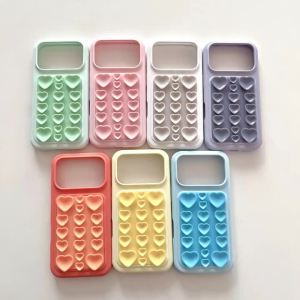 Fashion Candy Color Skin Feel Liquid Silicone Case for iPhone 18 Pro Max 13 14 15 16 17 PM Suction Cup Adsorption Protect Cover