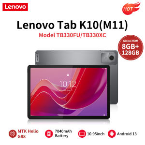 Global Rom Lenovo Tablet K10 M11 8GB 128GB MTK Helio G88 Wifi/LTE 11 Screen 90Hz Display GPS 7040mAh Support OTA Android 13