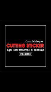 Cutting Sticker Stiker Altech Rx King Bahan Asahi Reflective