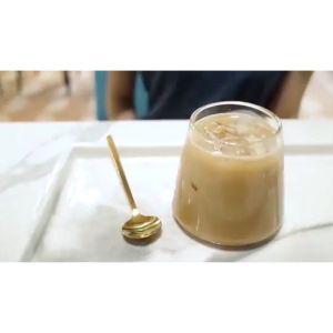 Thìa inox pha cà phê mạ vàng cao cấp sang chảnh Muỗng pha trà dễ thương cán dài