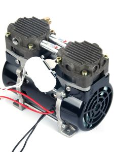 Oil-Free Vacuum Pump 8kg 230W Mini Silent Air Compressor Head for Beauty Instruments High Pressure Casting Aluminum Electric Drive