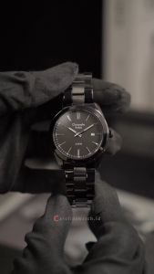 Jam Tangan Pria Christophe Arden CA 2001 MDBIPBA Black Dial Black Stainless Steel Strap