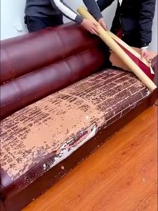 Da Pu tự dính dán ghế sofa dán nội thấtda yên wave ghế nệm xe máy miếng dán vải da pu bọc ghế ô tô