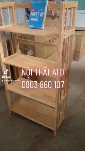 KỆ SÁCH GỖ TỰ NHIÊN CAO CẤP BỀN ĐẸP DÀY DẶN NHƯ ẢNH TPHCM