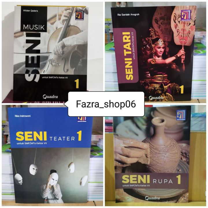 Buku Pelajaran Seni Musik Rupa Tari Teater smp mts kelas 1 7 VII