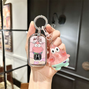 กระเป๋าใส่กุญแจรถยนต์ Honda Civic สำหรับผู้หญิง วัสดุ TPU ลายการ์ตูน เข้ากันได้กับ Honda CR-V HR-V Pilot Fit