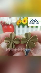 PREFERRED 1pc Detachable Buckle Four Leaf Clover Waist Preferred Retraction Buckle Jeans Waist Retraction Buckle