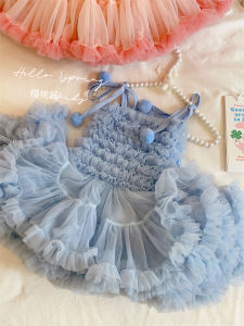 Váy Tutu Mùa Hè Cho Bé Gái Váy Sinh Nhật Tuổi Một Váy Bánh Kem Dễ Thương Cho Bé Gái Quần Áo Trẻ Em Váy Cho Bé Gái