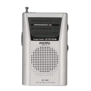 Đài Radio Di Động Chạy Pin FM AM Có Loa Và Tai Nghe Đài Radio Cầm Tay Khẩn Cấp Thu Sóng Tốt Cho Người Cao Tuổi