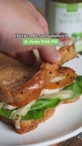 Pesto with Pili Sauce