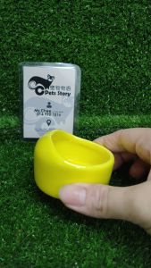 CC Pets Story✨Ready Stock | Ceramic Color Bowl Feeding Food Bowl for Pets. Harmless Non-toxic No chemical. Hamster Small animals Mammals Reptiles Bird pet food water bowl.