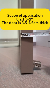Door Bottom Seal Strip With Brush Door Sweep Draft Stopper Dust Proof Soundproof Anti Insect Door Gap Seal
