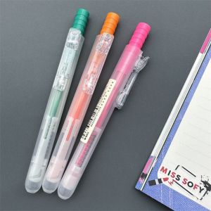 ปากกาไฮไลท์สีมอร์นิ่งไลท์ ปากกาเน้นข้อความสีอ่อน ซีรีส์ นักเรียน คุณค่าทางสุนทรีย์สูง ปากกาไฮไลท์สีสันสดใส เน้นเส้นหนา