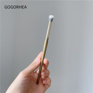 Mini Dual Layer Horse Hair Highlighter Brush GOGORHEA Beauty Tools Makeup Brushes for Nose Shadow Professional Cosmetic Tools