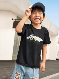 LI-NING KIDS | Quick-Drying Summer Sports Childrens T-Shirt