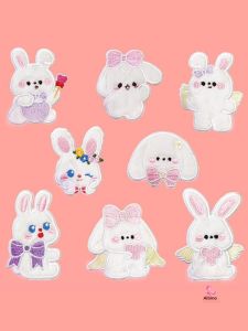 No-Sew Patch Kids Clothes down Jacket Pattern Girl Baby Clothes Sticker Cartoon Sewable New ABEYINUOR 2023 Summer China