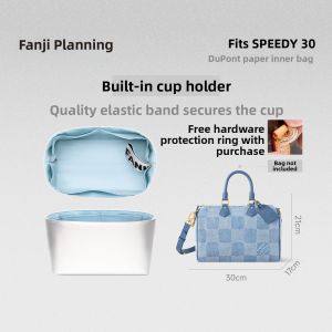 FANJI PROJECT | Indigo Denim Dupont Paper Pouch