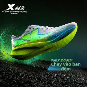 XTEP | Giày Chạy Bộ Hấp Thụ Sốc Thông Khí Có Đế Carbon cho Teen Boys