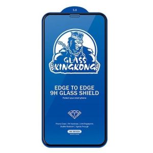 14/14Pro/14Plus/13Pro/13Pro Max/13/12Pro/11/XR/XS/XS Max🔥KING KONG WK FULL CLEAR Screen ProtectorTempered Glass