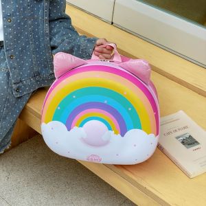 Cute Cartoon Rainbow Princess School Backpack