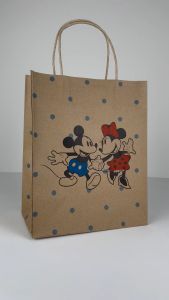 TÚI GIẤY KRAFT NÂU CHUỘT MICKEY SBU00045N
