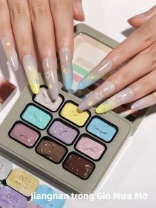 Sơn Móng Tay Bán Cứng MORDDA 9 Màu Độ Bám Cao Dạng Tuýp Dùng Cho Làm Móng Tại Nhà Và Salon Dành Cho Nữ