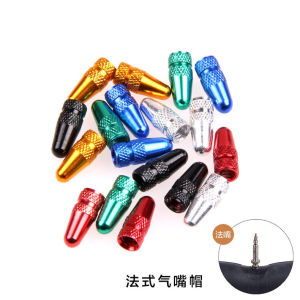 Aluminum Alloy Colorful Bicycle Tire Valve Caps Road Bike Repair Tools Cycling Equipment Accessories for Fixed Gear Bikes
