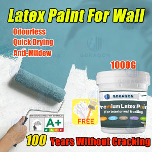 1KG Quick Drying Latex Paint Latex Paint For Wall Cement Semi Gloss Latex Paint Transformative Teal Green Eco-Friendly Wall Coating And Renovation